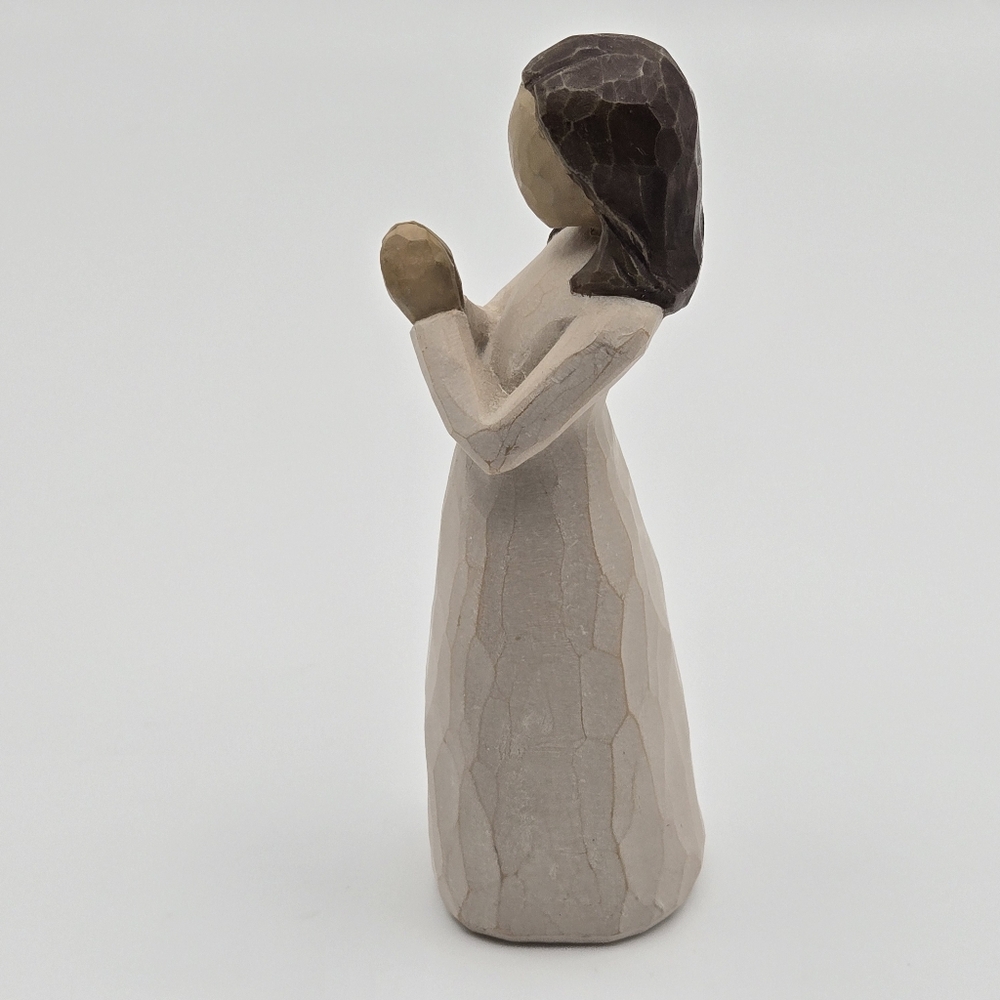 Vintage Willow Tree Sisters By Heart Praying Girl Figurine Signed 2000 Lordi - Picture 4 of 12
